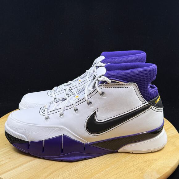 Nike Kobe I Protro White Black Court Purple IM0542-100 Size 10 main image 10